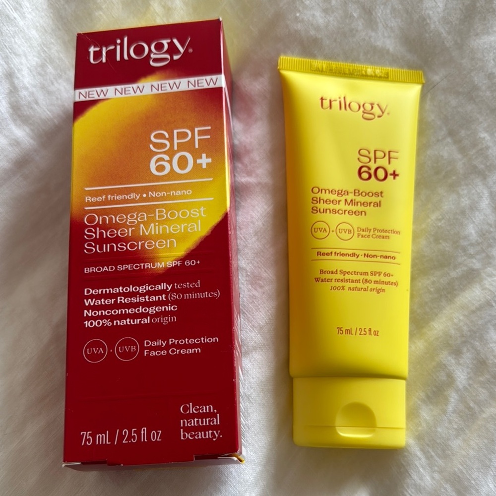 Trilogy Omega-Boost SPF 60+ Sunscreen